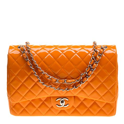 CHANEL Orange Quilted Bags & Handbags for Women